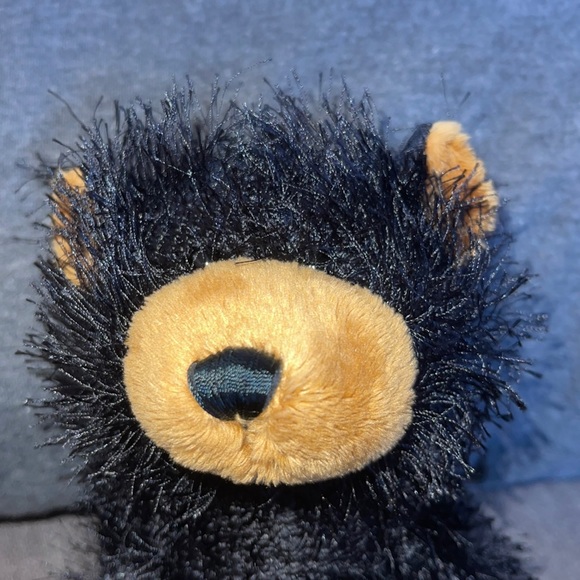 WEBKINZ Ganz BLACK BEAR HM004 w/hang & but Tag No Code plush stuffed animal - Picture 3 of 15